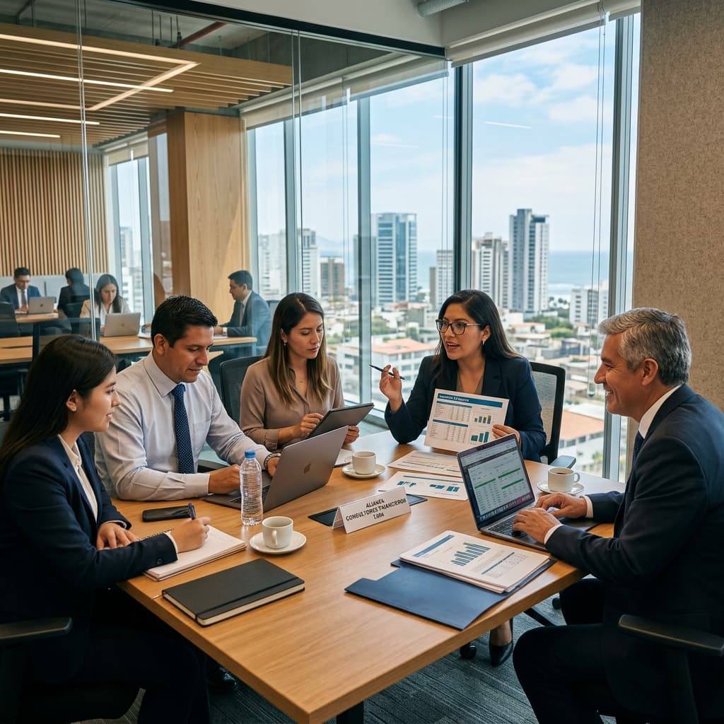 Equipo FC brindando consultoría financiera